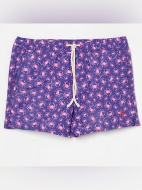 Kampos Boy's Purple Swimsuit with crabs  (Size: 2T)